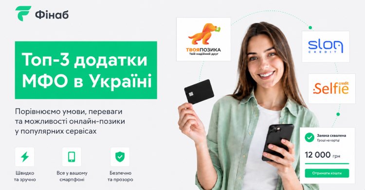 Огляд мобільних додатків ТвояПозика, SlonCredit та SelfieCredit для онлайн-кредитування в Україні